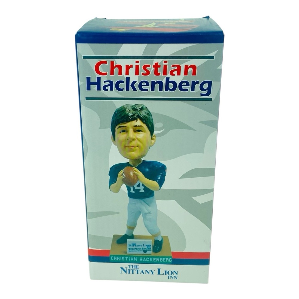 Christian Hackenberg Penn State Nittany Lions PSU Football Bobblehead Spikes NIB